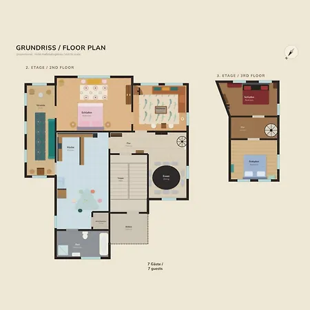 Design-apartment In Der Sternkopf-engel-villa *